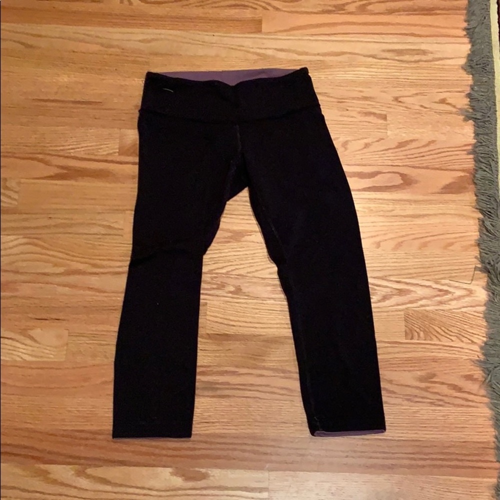 Reversible Cropped Lululemon Leggings